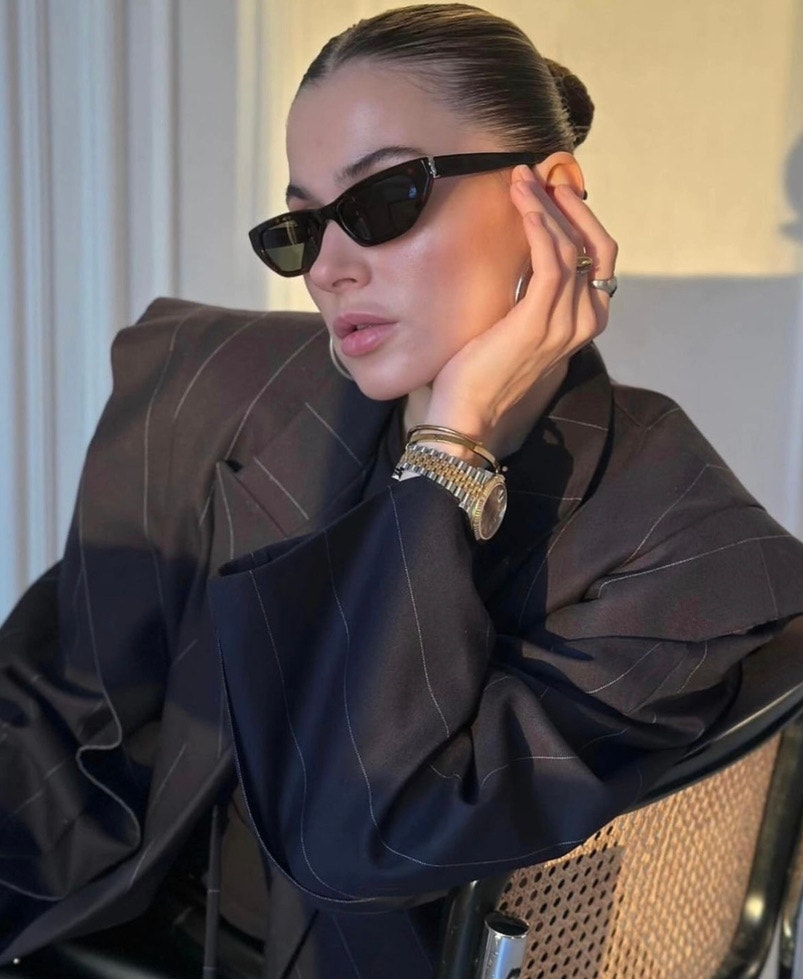 New Saint Laurent Sl M126 Sunglasses In Black
